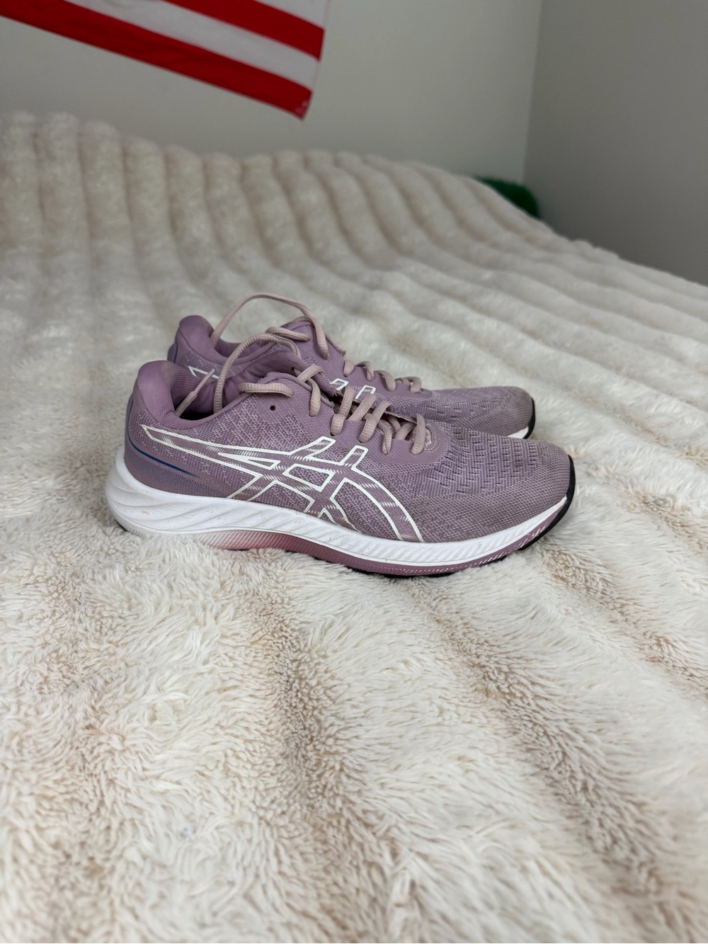 ASICS Women's Running Shoes - Lavender Mauve with White Accents